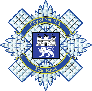 City of Norwich Pipe Band Logo